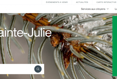 Des modifications au site Web de Sainte-Julie pour améliorer l’expérience des citoyens
