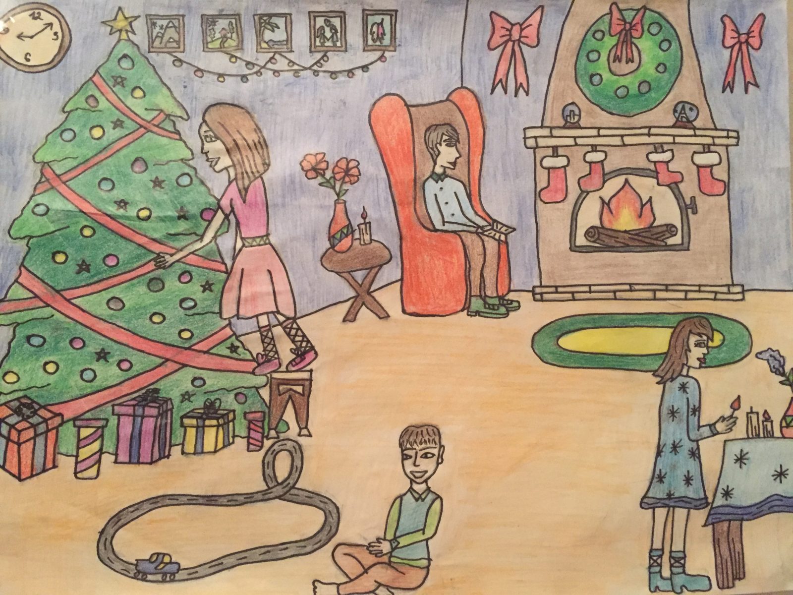 Concours de dessins de Noël: les jeunes de Boucherville et leurs rêves du temps des fêtes