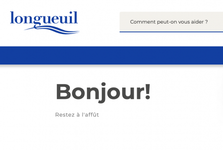 Le nouveau site Internet de la Ville de Longueuil fait l’objet de plusieurs plaintes