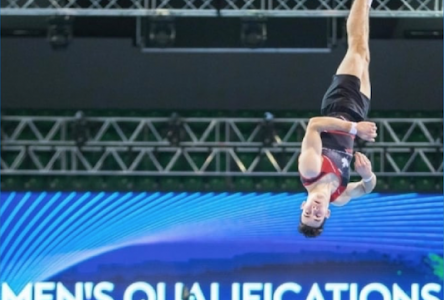 Le gymnaste Nathan Yvars veut vivre le rêve olympique