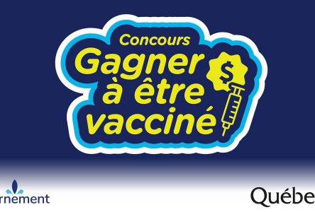 Premier tirage hebdomadaire du concours Gagner à être vacciné!