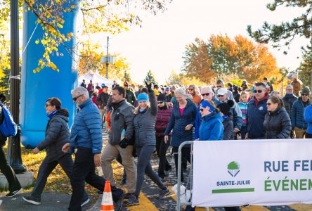 La Ville de Sainte-Julie invite les citoyens à venir marcher le 15 octobre