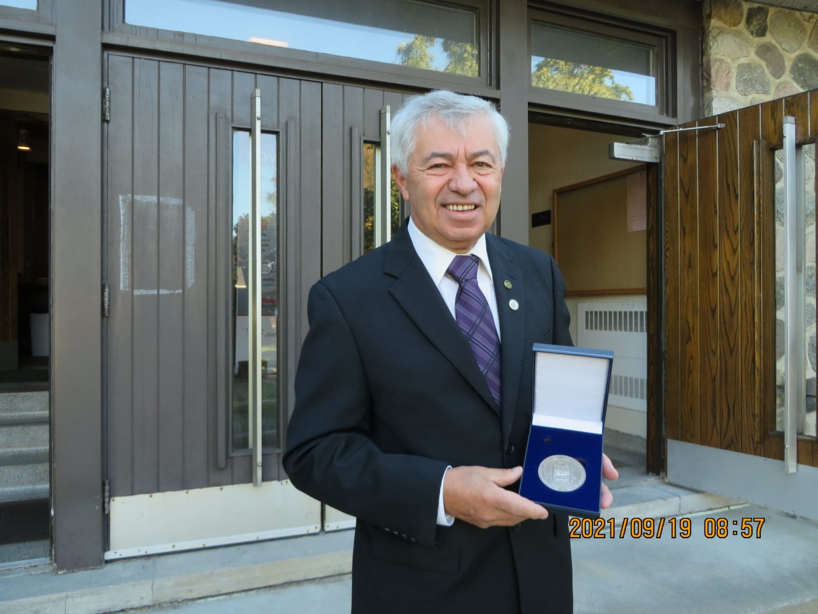 Jean-Louis Richer récipiendaire de la Médaille du Lieutenant-gouverneur