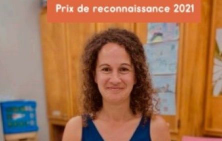 Une enseignante de l’école L’Arpège à Sainte-Julie reçoit le prix Jeannette-Dalpé 2021