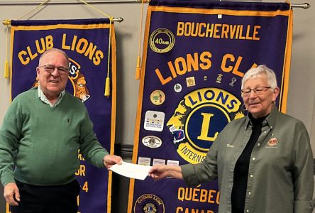 La Fondation Lajemmerais de Varennes remercie le Club Lions de Boucherville