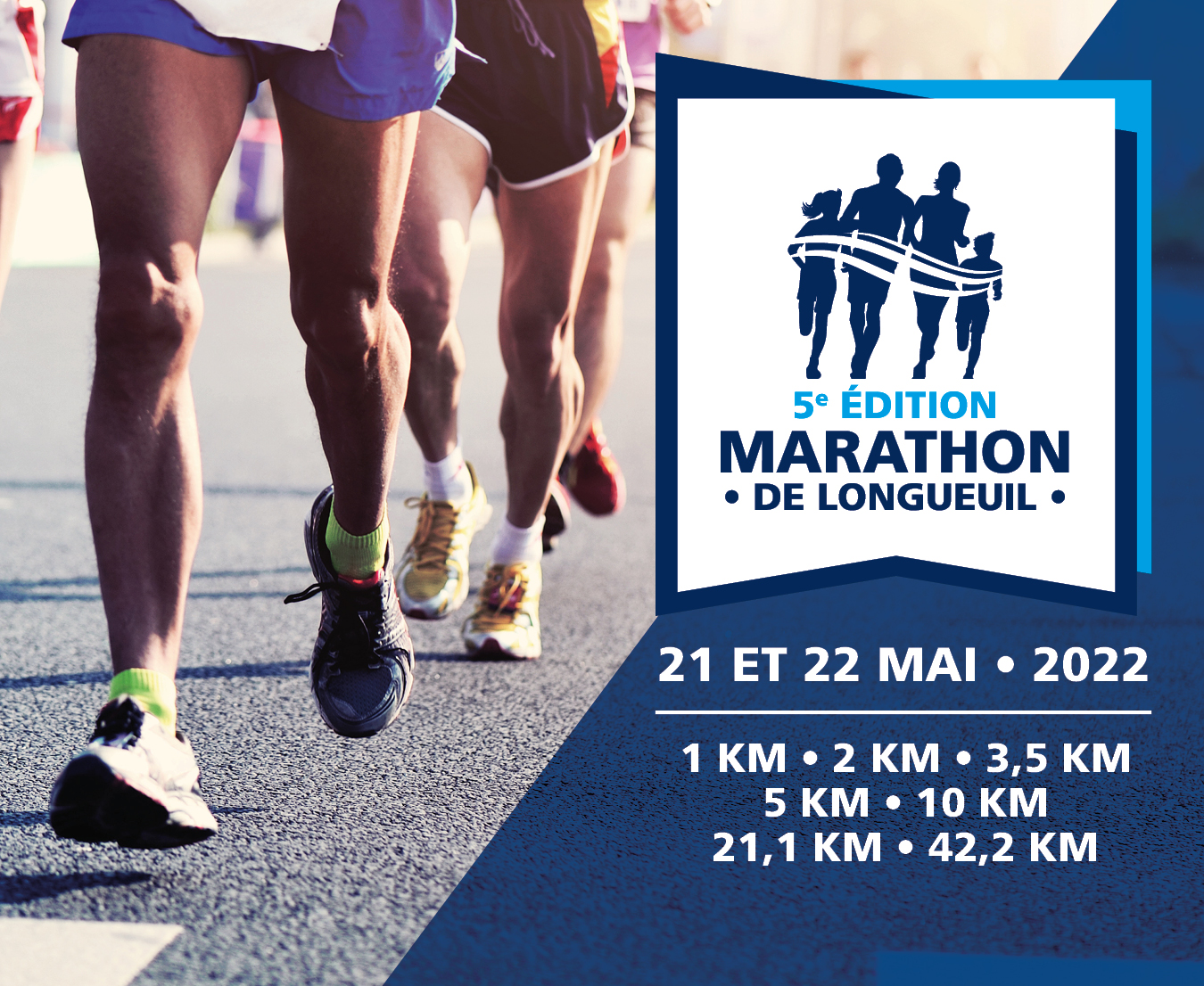 Au moins 3000 participants attendus à la 5e édition du Marathon de Longueuil