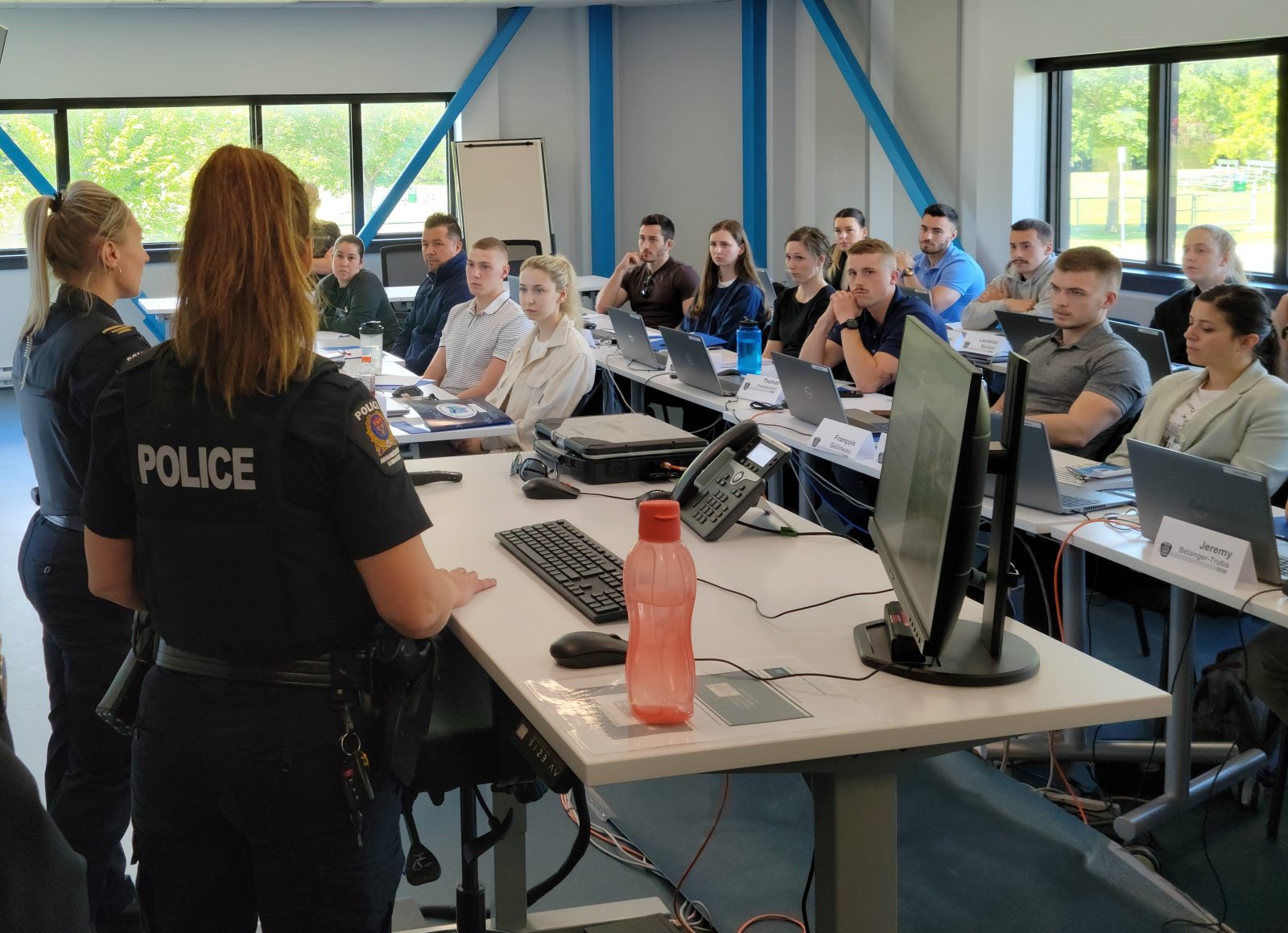 Un nouveau centre de formation pour les policiers à Boucherville