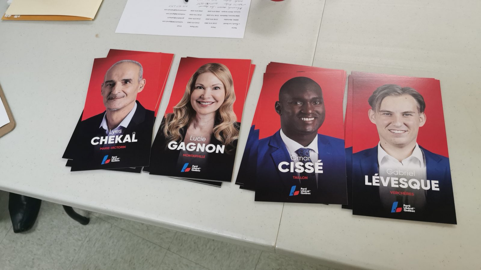 Le PLQ présente ses candidats dans Montarville, Verchères et Longueuil