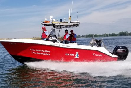 La Garde côtière auxiliaire canadienne intensifie sa présence durant les vacances
