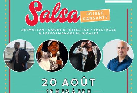 La soirée dansante salsa se tiendra ce samedi à Sainte-Julie