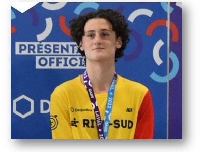 Jeux du Québec en natation : trois médailles pour le Mustang