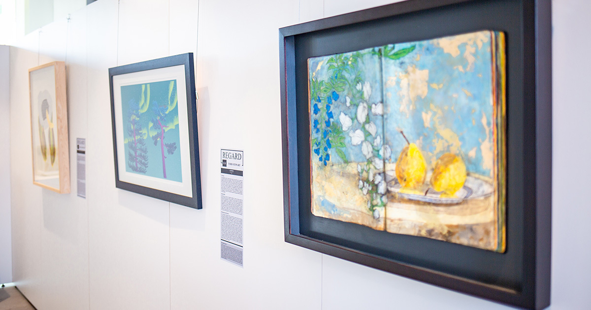Varennes expose sa collection d’œuvres d’art à la bibliothèque municipale