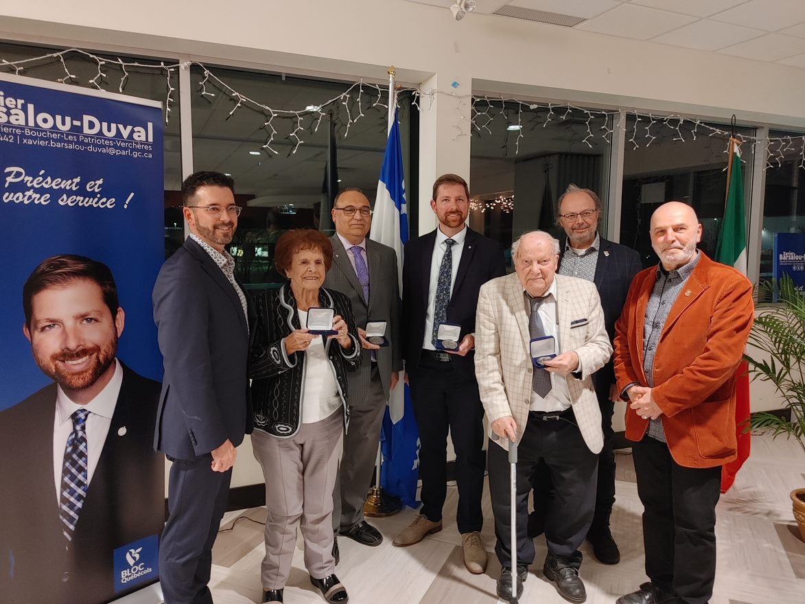 Denise Guilbault reçoit la Médaille du député de Pierre-Boucher‒Les Patriotes‒Verchères