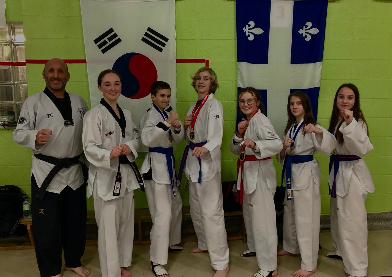 Le Club Taekwondo Boucherville enverra cinq athlètes aux Jeux du Québec