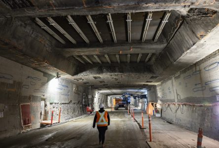 Tunnel Lafontaine: Les travaux progressent, les coûts explosent