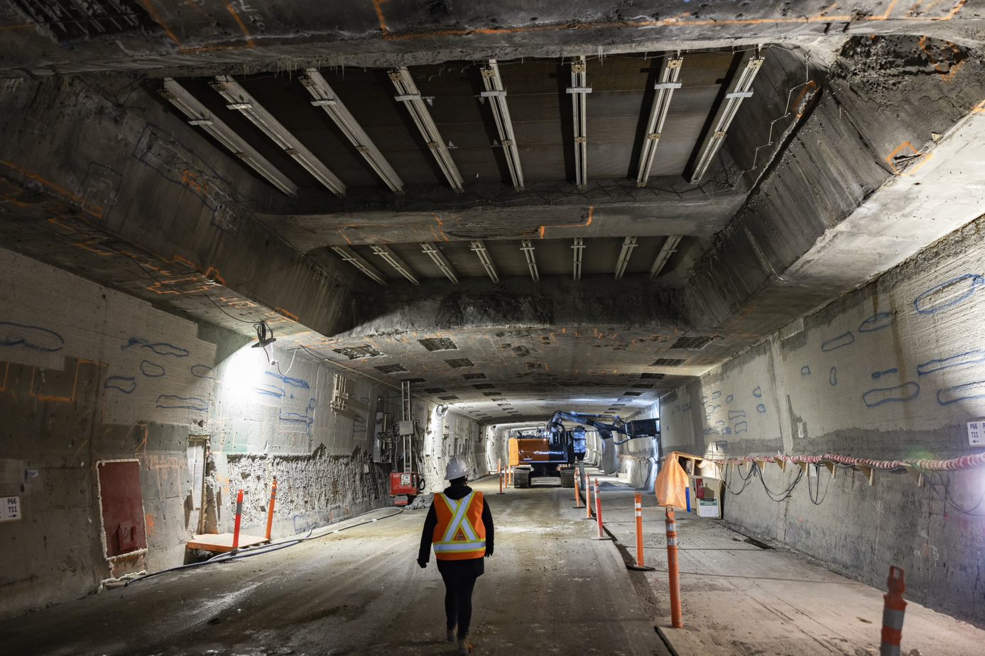 Tunnel Lafontaine: Les travaux progressent, les coûts explosent