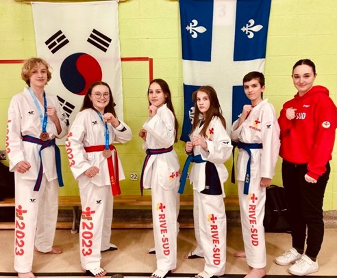 Deux médailles en taekwondo pour Boucherville aux Jeux du Québec