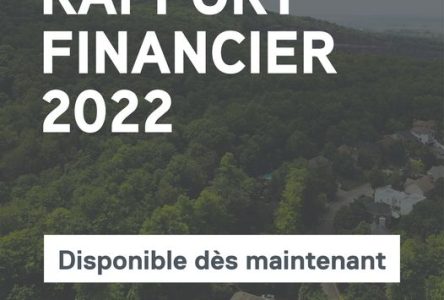 Le rapport financier 2022 de la Ville de Sainte-Julie démontre l’excellente santé financière de la Ville