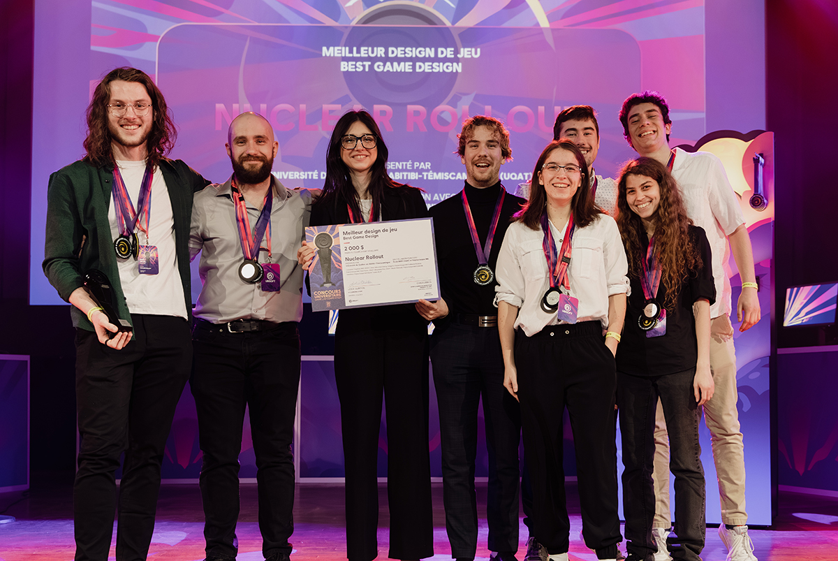 Quatre étudiants de Sainte-Julie et Boucherville remportent des prix au Concours universitaire Ubisoft