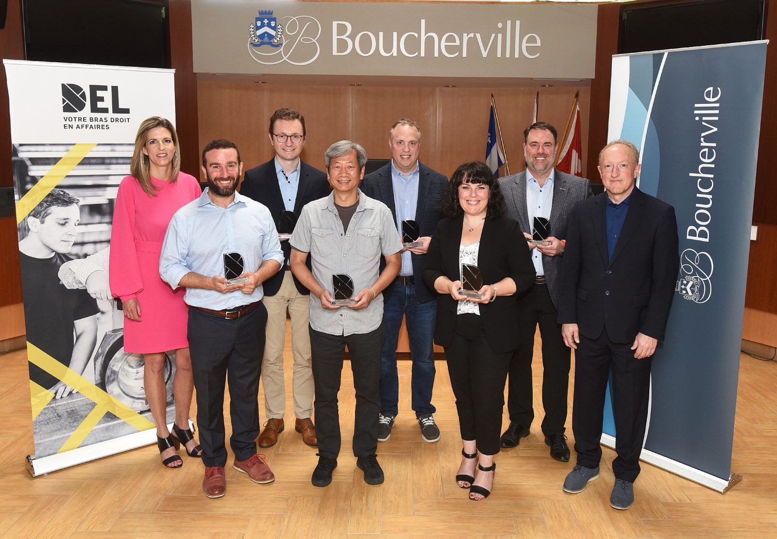 12 entreprises de Boucherville recoivent un coup de pouce de DEL