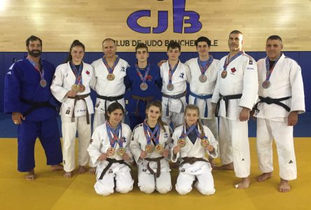 Championnats canadiens : 16 médailles pour les judokas du Club de judo de Boucherville