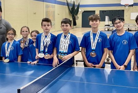 Championnats juniors du Québec : huit médailles pour le Club de tennis de table de Boucherville