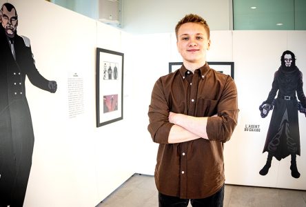 Un jeune dessinateur numérique expose à la bibliothèque de Varennes