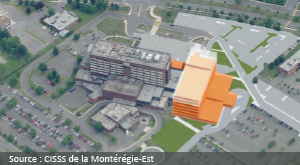 Agrandissement de l’urgence de l’Hôpital Pierre-Boucher : le projet franchit une étape importante