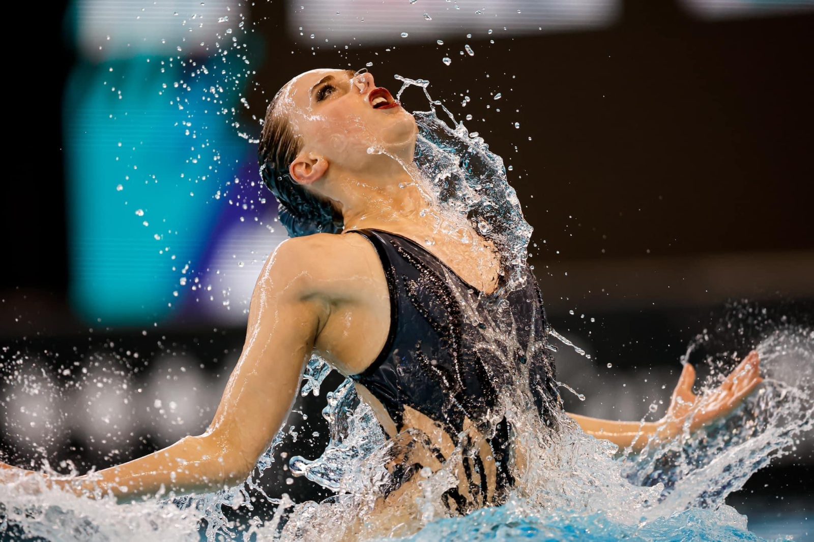 Jessiane Queenton aux Championnats du monde jeunesse en natation artistique