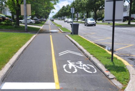 Un projet de piste cyclable unidirectionnelle sur la rue Quevillon à Varennes