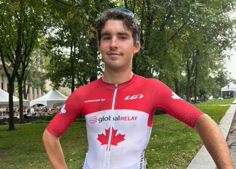 Le plus jeune coureur aux Grands Prix cyclistes de Québec et de Montréal était un Julievillois!