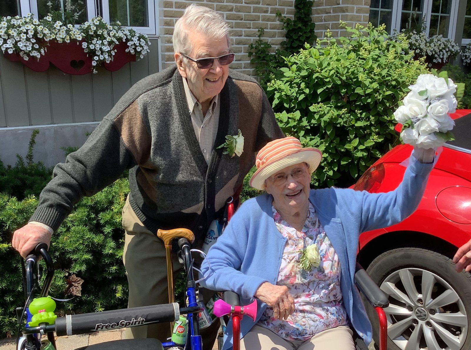 Mariés depuis 75 ans, et toujours en amour