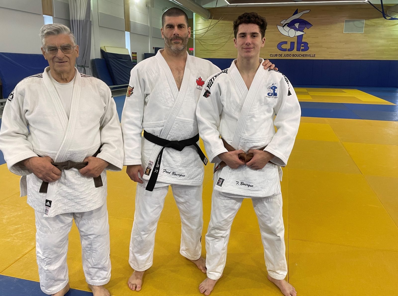 Le judo… de père en fils en petit-fils