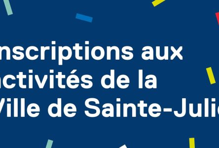 Inscriptions aux activités de Sainte-Julie le lundi 11 décembre pour les résidents