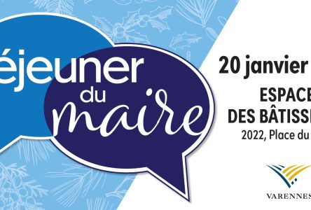 Invitation au Déjeuner du maire de la nouvelle année à Varennes