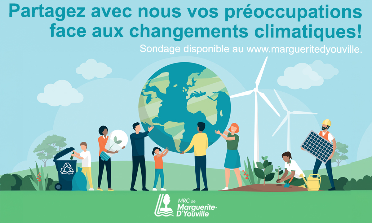 Plan d’adaptation aux changements climatiques: un sondage sur l’environnement à Sainte-Julie et Varennes