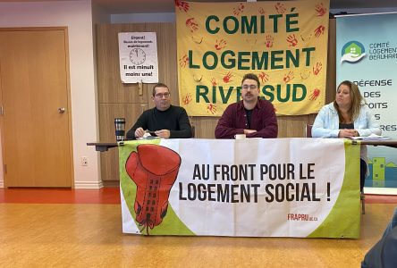 Logement social : les groupes communautaires réclament un plus grand engagement de Québec
