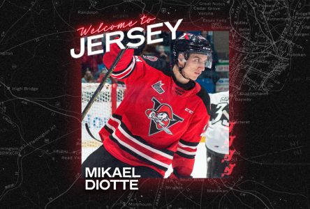 Premier contrat dans la LNH pour Mikael Diotte
