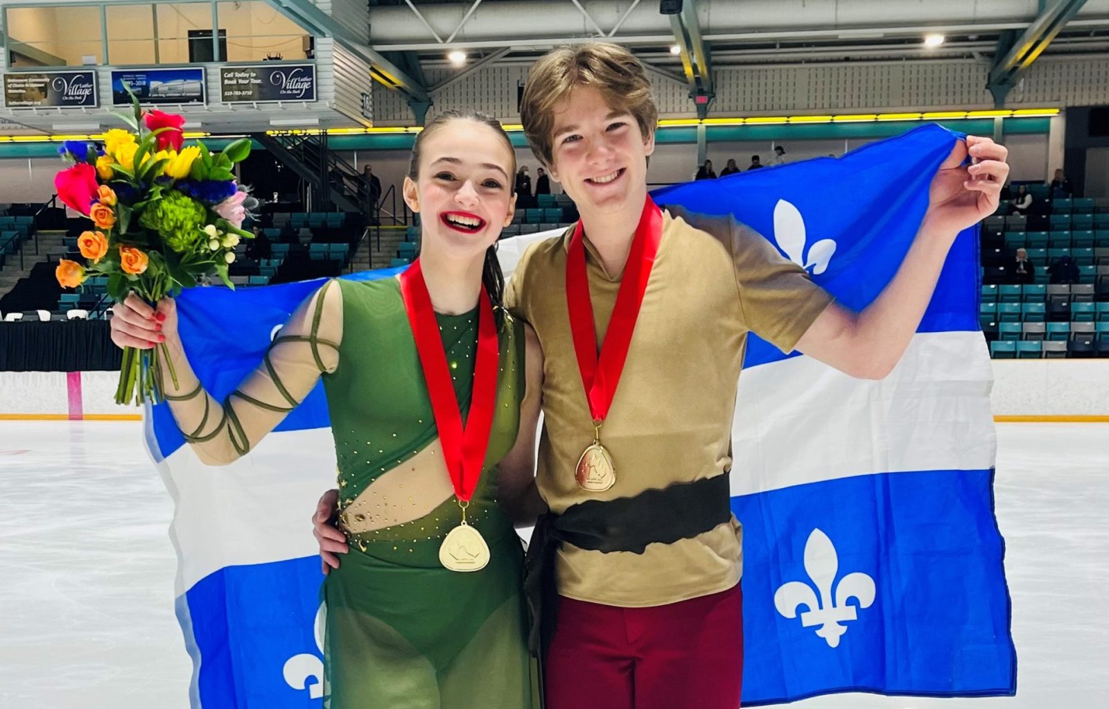 Champions canadiens en patinage artistique
