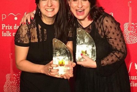 Le duo Ancolie se distingue aux Prix de musique folk canadienne